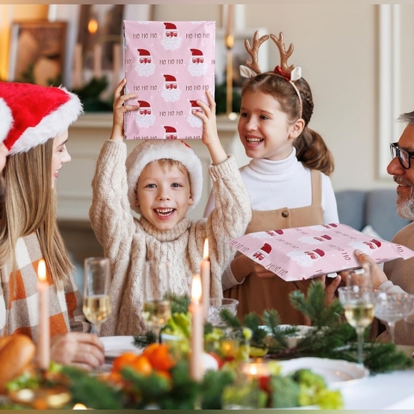 10x13 Christmas Santa Claus Poly Mailers - Picture 3 of 5